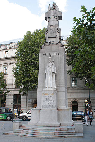 <span class="mw-page-title-main">Edith Cavell Memorial</span> Public sculpture by George Frampton