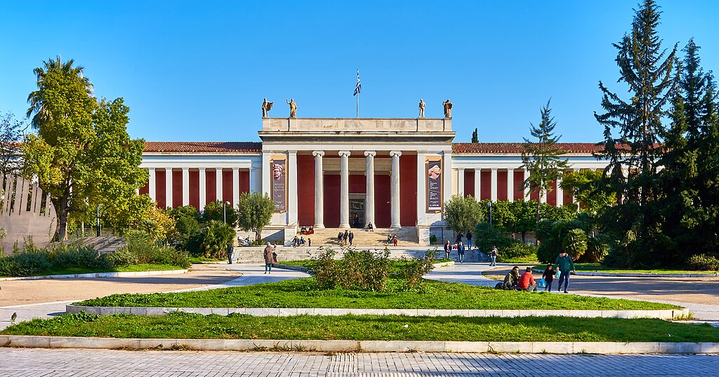 The National Archaeological Museum of Athens on 16 March 2018