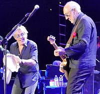 Daltrey and Townshend on the Who Hits 50! tour in 2016 The Who, Oakland, CA, May 2016.jpg