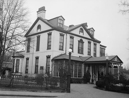 Tingey House pictured in 1936
