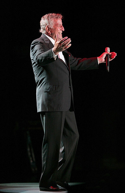 Fourteen-time award winner Tony Bennett