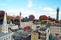 Maqueta de Trafalgar Square, Londres, en Legoland Windsor[en]