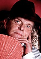 Photographic portrait of Truman Capote