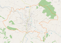 Mapa lokalizacyjna Tuchowa