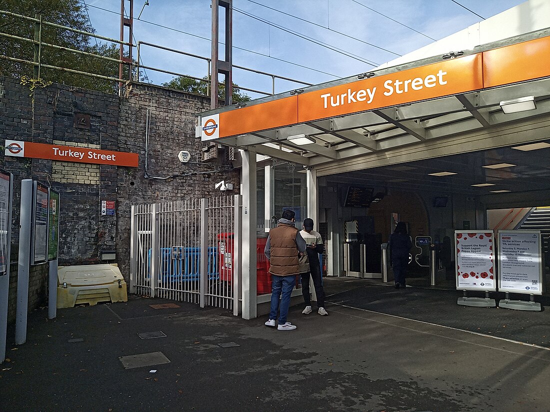 Turkey Street railway station