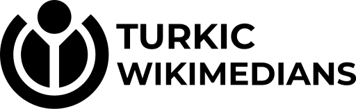 File:Turkic Wikimedians Logo Black Horizontal.svg