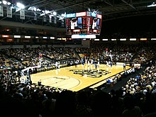 The interior of the CFE Arena UCF Arena Interior.JPG