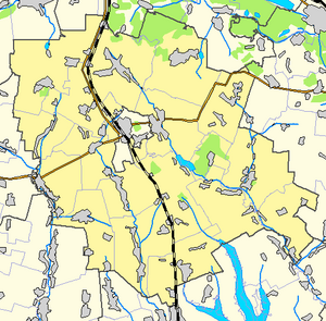 Первомайский район на карте