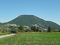 Rochers de Hongrie vus de l'ouest (commune de Volonne) : 1189 m