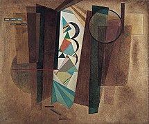 Development in Brown - Wassily Kandinsky