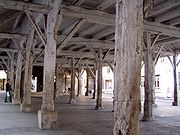 Les halles, vue intérieure.