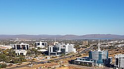 Gaborone vista dalla I-Tower