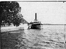 View of a steamboat at Mount Vernon dock (3360759382).jpg