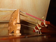 Catgut violin strings Violino classico, dettaglio.JPG