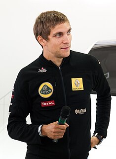 Vitaly Petrov Russian racing driver