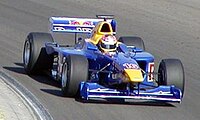 Vitantonio Liuzzi pictured at the Hungaroring round, placed fourth in the Drivers' Championship Vitantonio Liuzzi 2003 F3000 Hungary.jpg