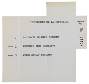 Elección Presidencial De Chile De 1964