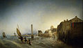 Vue du quai Napoléon de Cherbourg en 1838, Petit.jpg