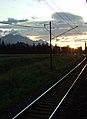 Čeština: Svítání nad Vysokými Tatrami nedaleko od Popradu a Liptovského Mikuláše nápověda English: Sunrise in High Tatras near Liptovský Mikuláš and Poprad, SK help