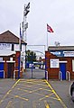 W.C.F.C. ground (01) - Entrance gates, St. George's Lane North, Worcester - geograph.org.uk - 3435867.jpg