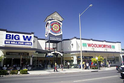 How to get to Wagga Wagga Marketplace with public transport- About the place