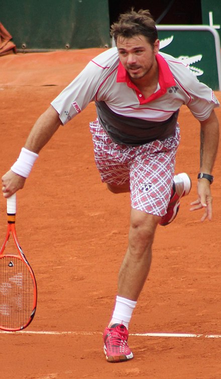 Wawrinka at the 2015 French Open