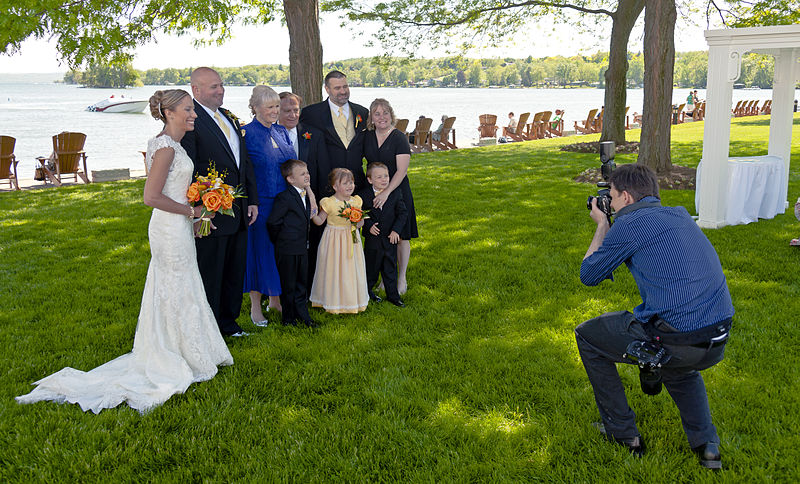 File:Wedding photographer at work.jpg