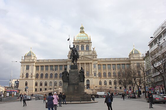 Wenceslas Square in Prague