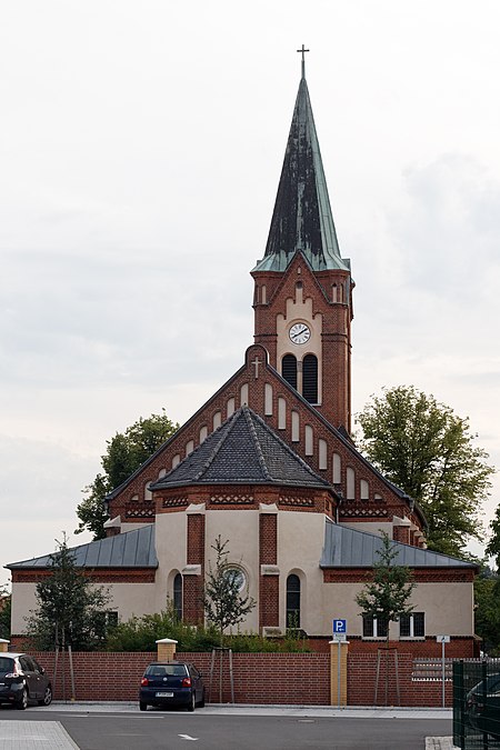 Werder Maria Meeresstern Kirche Chorseite
