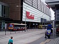 Westfield Parramatta, seen from the bus bay at Parramatta Station in October 2006