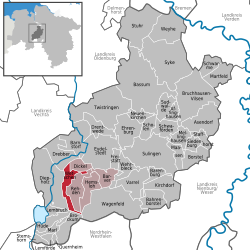 Wetschen – Mappa