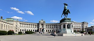 Hofburg Palace in Vienna, Austria