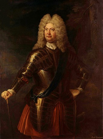 The Earl of Cadogan; Albemarle acted as his deputy in diplomatic negotiations with the Dutch Republic and Austria