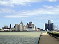 Windsor, Ontario fishing in the Detroit River