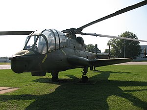 Lockheed AH-56 Cheyenne Powered rotor, pusher propeller, wings.