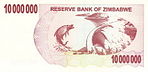 Zimbábue $ 10 milhões 2008 Reverse.jpg