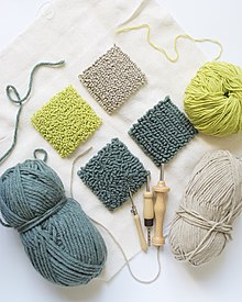 Как вышивать ковровой иглой: краткое руководство