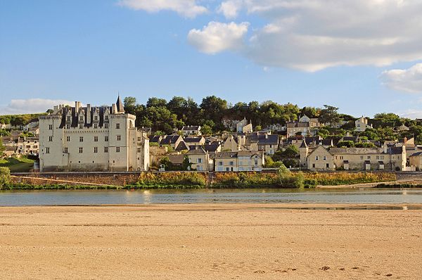 The Château de Montsoreau along the Loire river