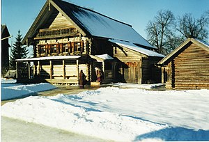 Крестьянская изба, 19 век