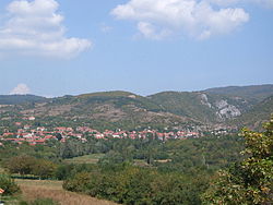 Vista de Kamenica cerca de Niš