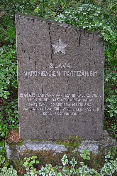 File:Памятник на месте боя партизан 15 января 1944.jpg