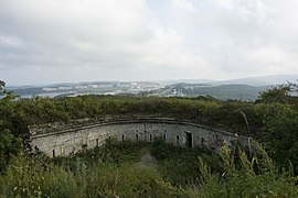 Fort Pospelova, sur la péninsule de Sapiorny.