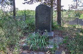Grave of Red Army officer Oleksandr Budarin