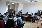 Миниатюра для Файл:Վիքիդասընթաց Հայաստանի ազգային գրադարանի աշխատակիցների հետ 11.jpg