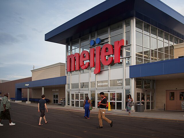 The Gateway Marketplace Meijer store, opened in 2013 as the first Meijer to open within the city of Detroit.