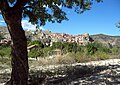 Vista del caserío de Castielfabib, desde Los Planos.