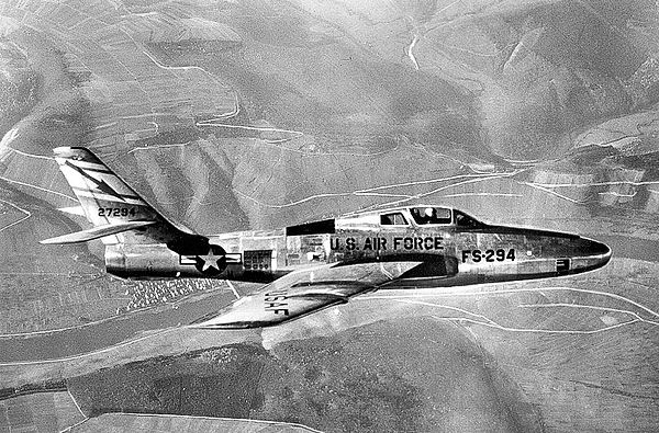 RF-84F Thunderflash of the 10th Reconnaissance Group