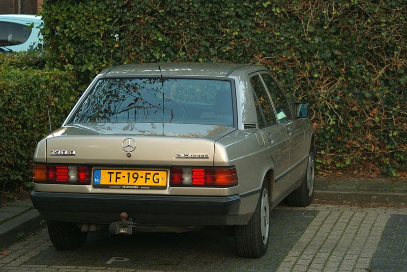 Mercedes 190d 2.5 1988 #5