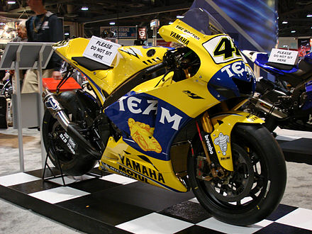 Yamaha YZR-M1 MotoGP bike (2006)