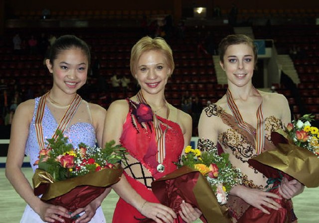 Leonova's gold medal at the 2009 World Junior Championships